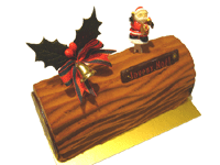 B&ucirc;che Chocolat Cr&egrave;me Brul&eacute;e